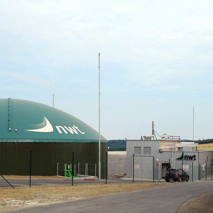 Biogas stations